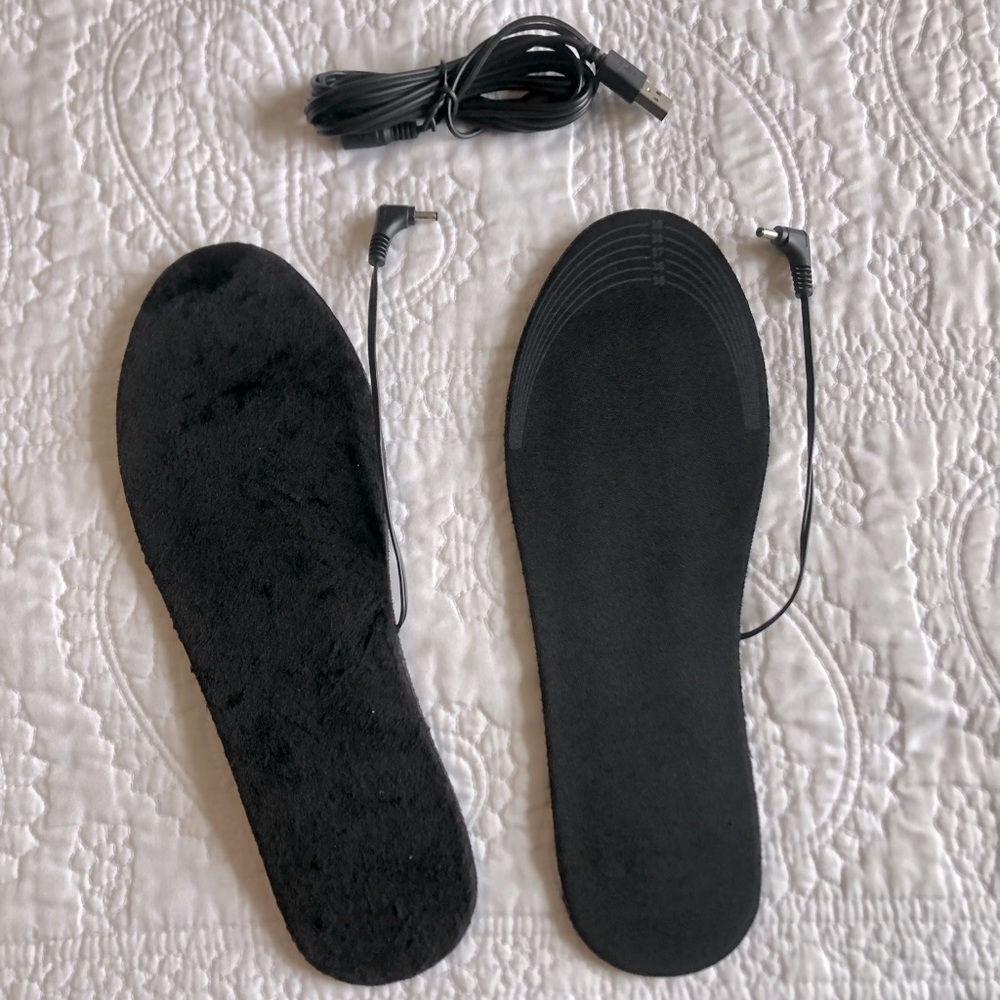 USB Heated Insoles, New in packaging